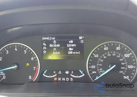 2018 Ford Ecosport Se из США, поврежденный, VIN MAJ6P1ULXJC197703